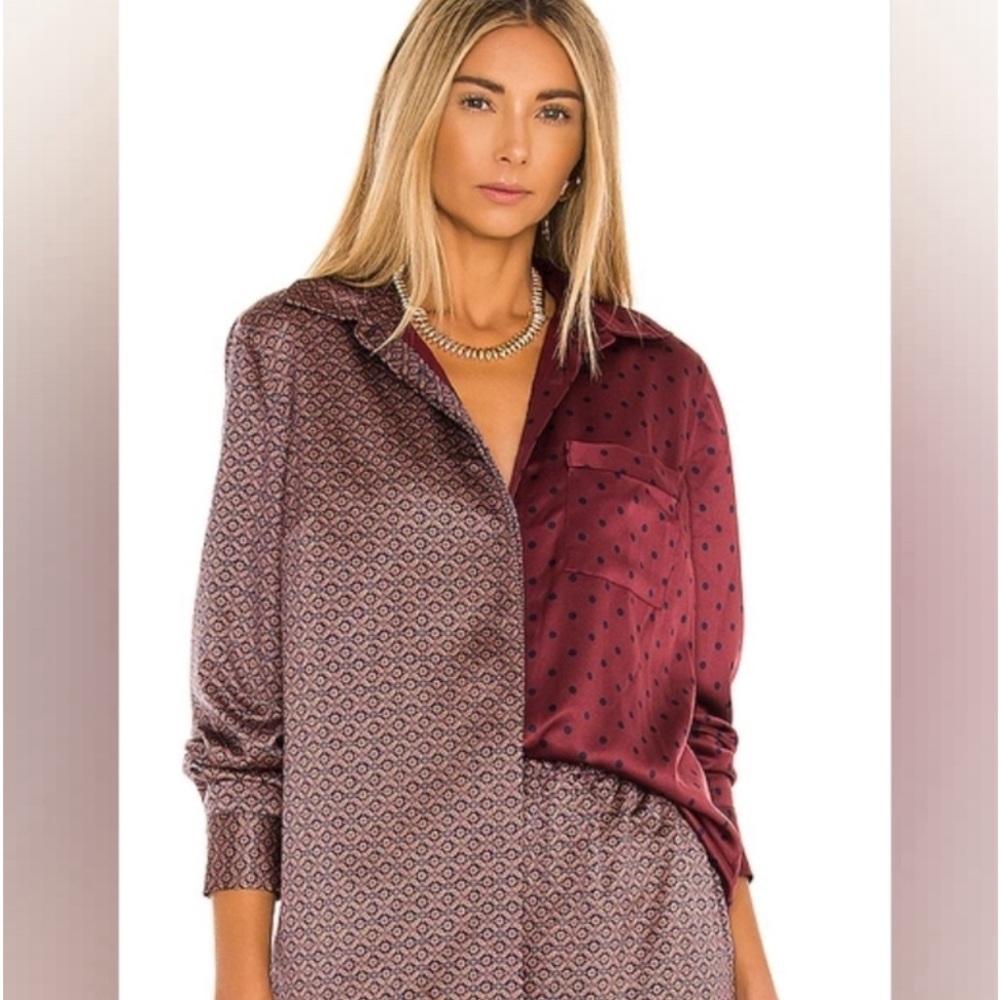 NWOT HOUSE OF HARLOW BUTTON UP